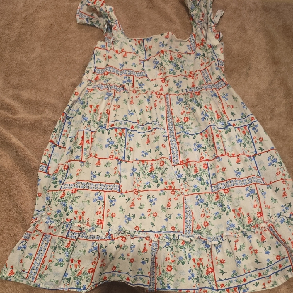 Janie and Jack Multicolor Floral Kids Dress